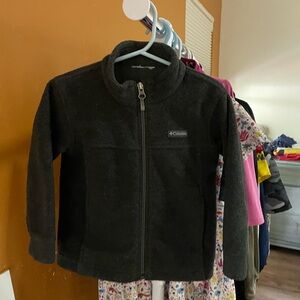 Columbia Kids Charcoal Fleece Jacket 2T